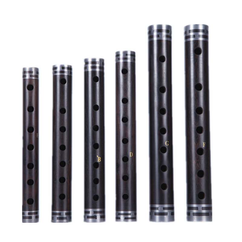 Musical Instrument Reed - SevenAngel Guan Zi パイプ中国国家楽器黒檀木管楽器 Da Guan