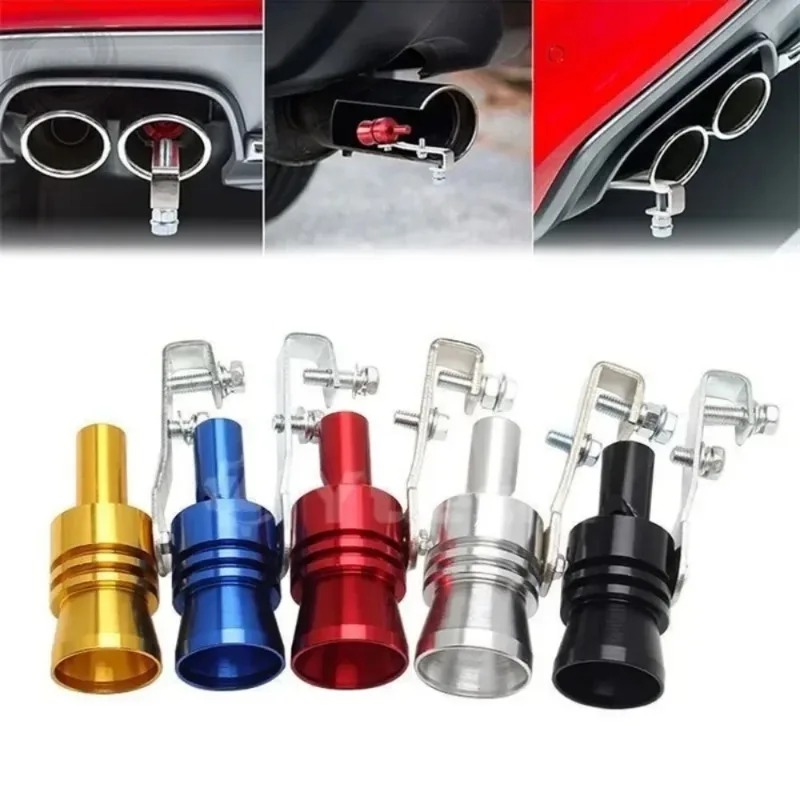Musical Instrument Pipe - 新型1個 カラフル 車改造 タービンホイッスル サウンドデバイス 排気管