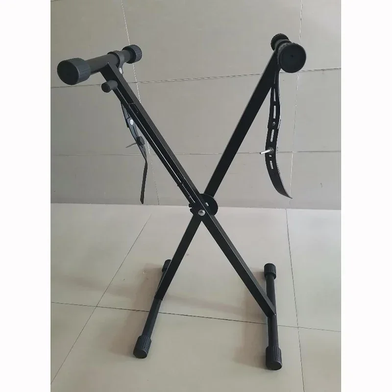 Musical Instrument Youtube - アップグレードダブルチューブ電子オルガンスタンド楽器ユニバーサル電子オルガンスタンドシングル X フレームダブルチューブ X Fra