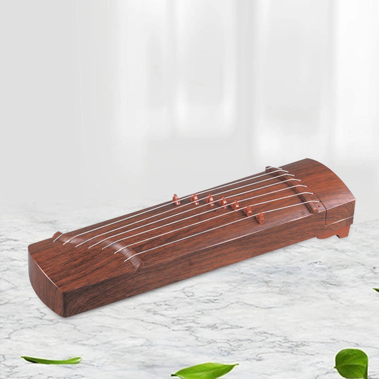 Musical Instrument Oud - ミニ古筝トレーニングトイ初心者向け中国古筝楽器子供用ポータブル練習用PVC素材