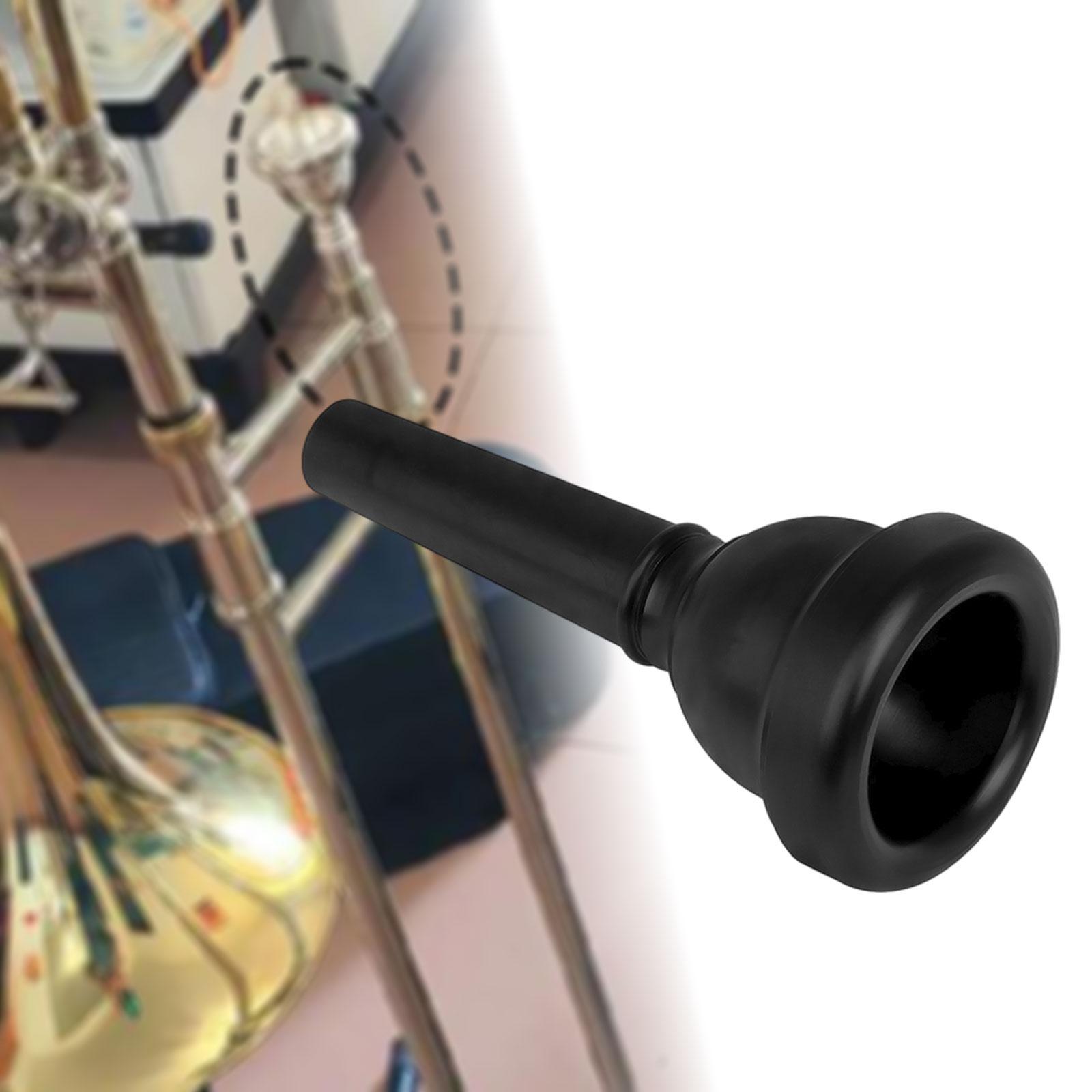 Musical Instrument Trombone - アルトトロンボーンマウスピース コンパクトで持ち運び可能 初心者向けの楽器金管楽器アクセサリーを置き換えます 練習トレーニング用