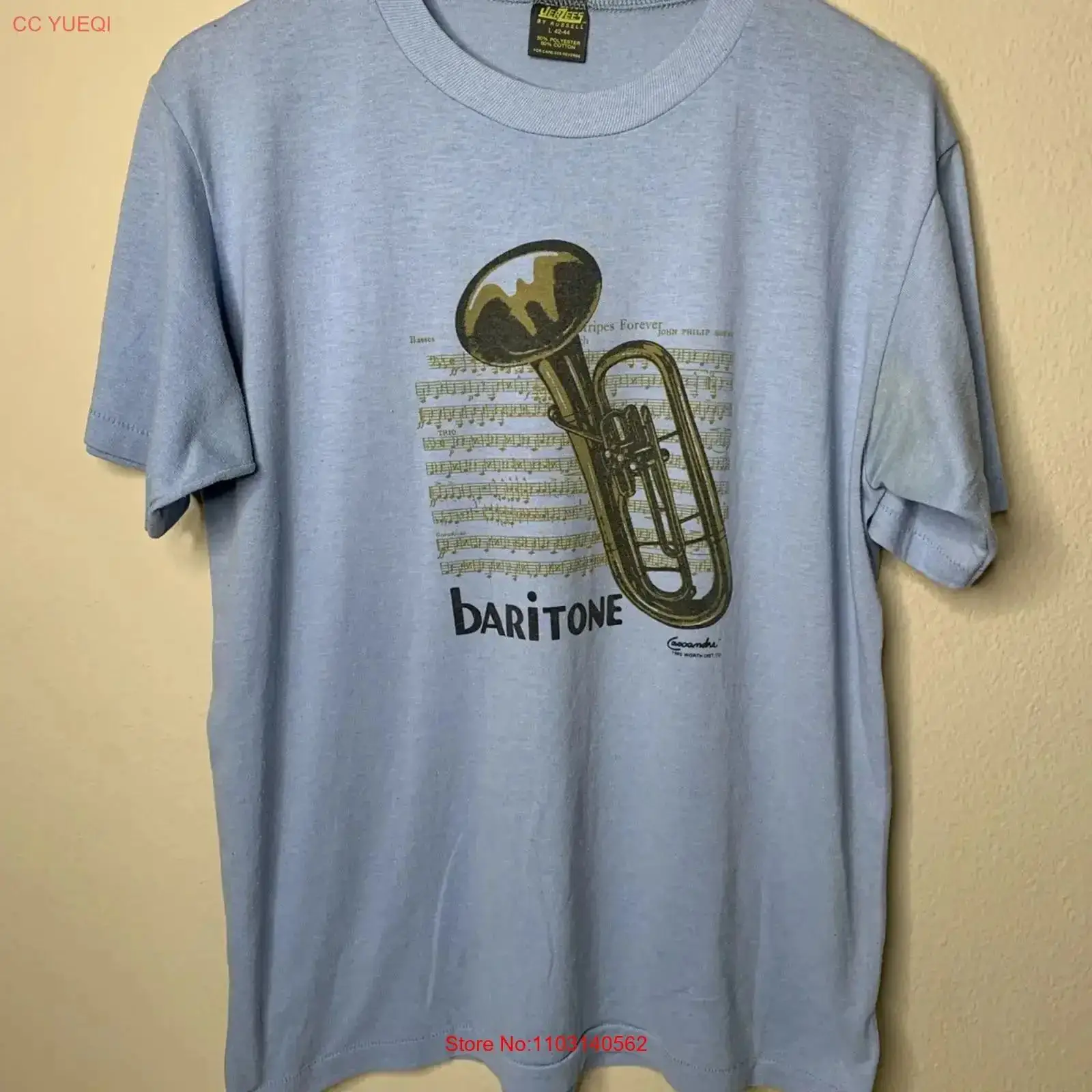 Musical Instrument In Orchestra - ヴィンテージ バリトン インストゥルメンT Tシャツ メンズ サイズ