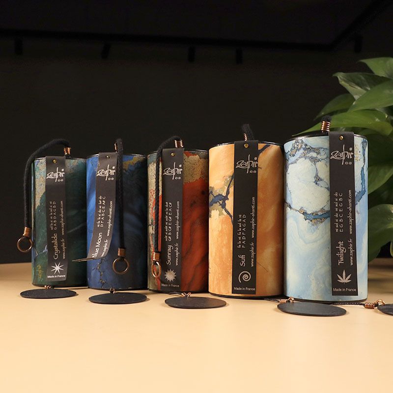 Musical Instrument Chimes - サウンドヒーリング風鈴瞑想リラクゼーション風鈴屋外庭園エオリアンベル吊り下げ装飾楽器