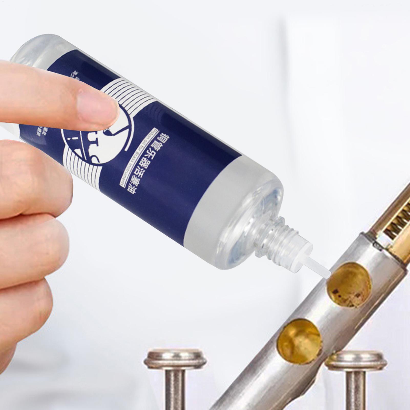 Musical Instrument Trombone - バルブオイル 100 ミリリットル金管楽器潤滑剤トランペットトロンボーンフレンチホーンサックスメンテナンス音楽アクセサリー用品