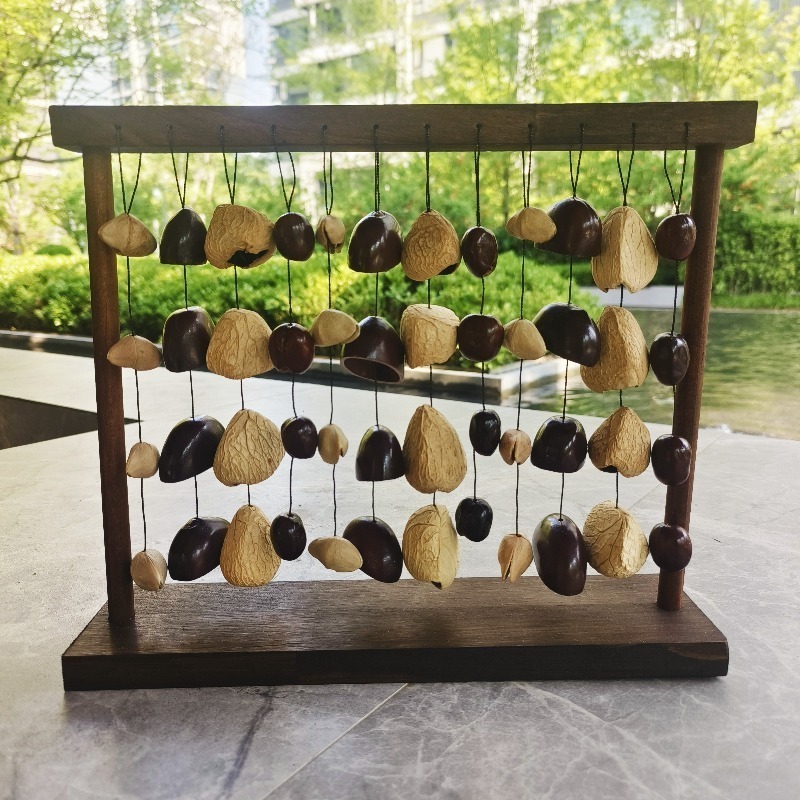 Musical Instrument Chimes - フルーツシェル風鈴瞑想ベルヨガリラックスサウンドヒーリングチャイムプロの伴奏装飾楽器
