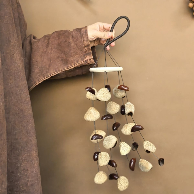 Musical Instrument Chimes - サウンドヒーリング ナッツシェルベル 瞑想 スピリチュアルリラクゼーション ウィンドチャイム ヨガ