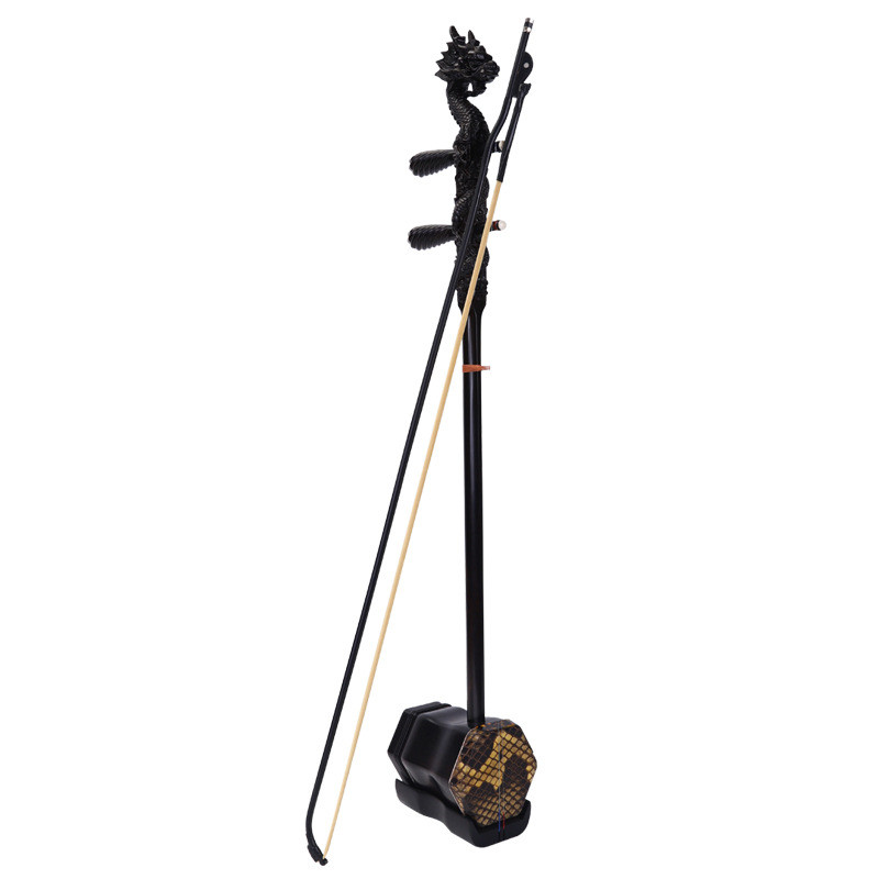 Musical Instrument Manufacturers - メーカー価格 中国製 二弦黒檀蛇口二胡 手作り楽器 大人子供練習用 六角形二胡