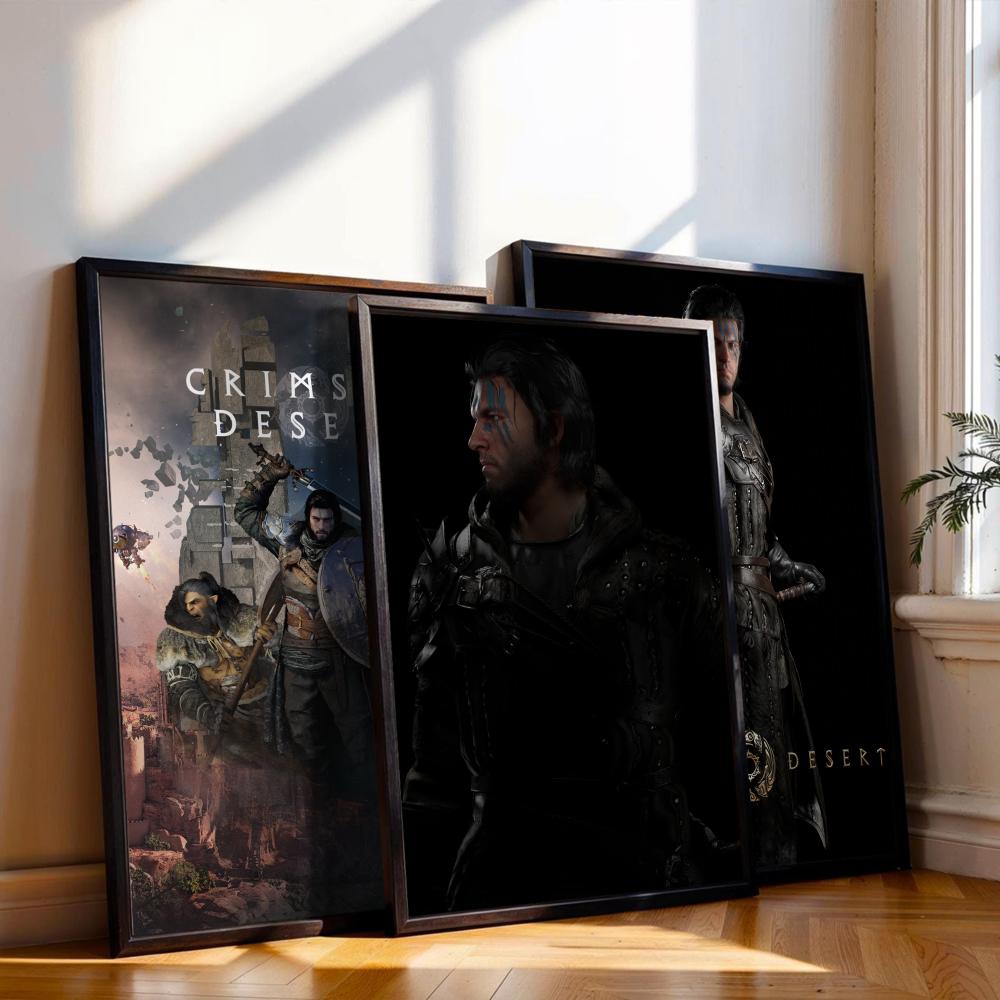 Musical Instrument Painting - ゲームクリムゾンデザートポスター音楽アルバムカバールーム用キャンバス絵画プリントアート家の壁の装飾画像ギフト