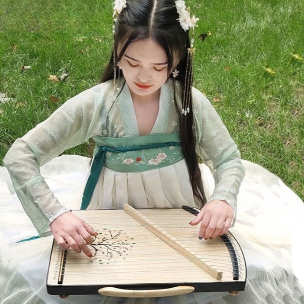 Musical Instrument Oud - 木製 21 弦ミニ Guzheng プロの指テクニックトレーニングデバイスポータブル小型 Guzheng