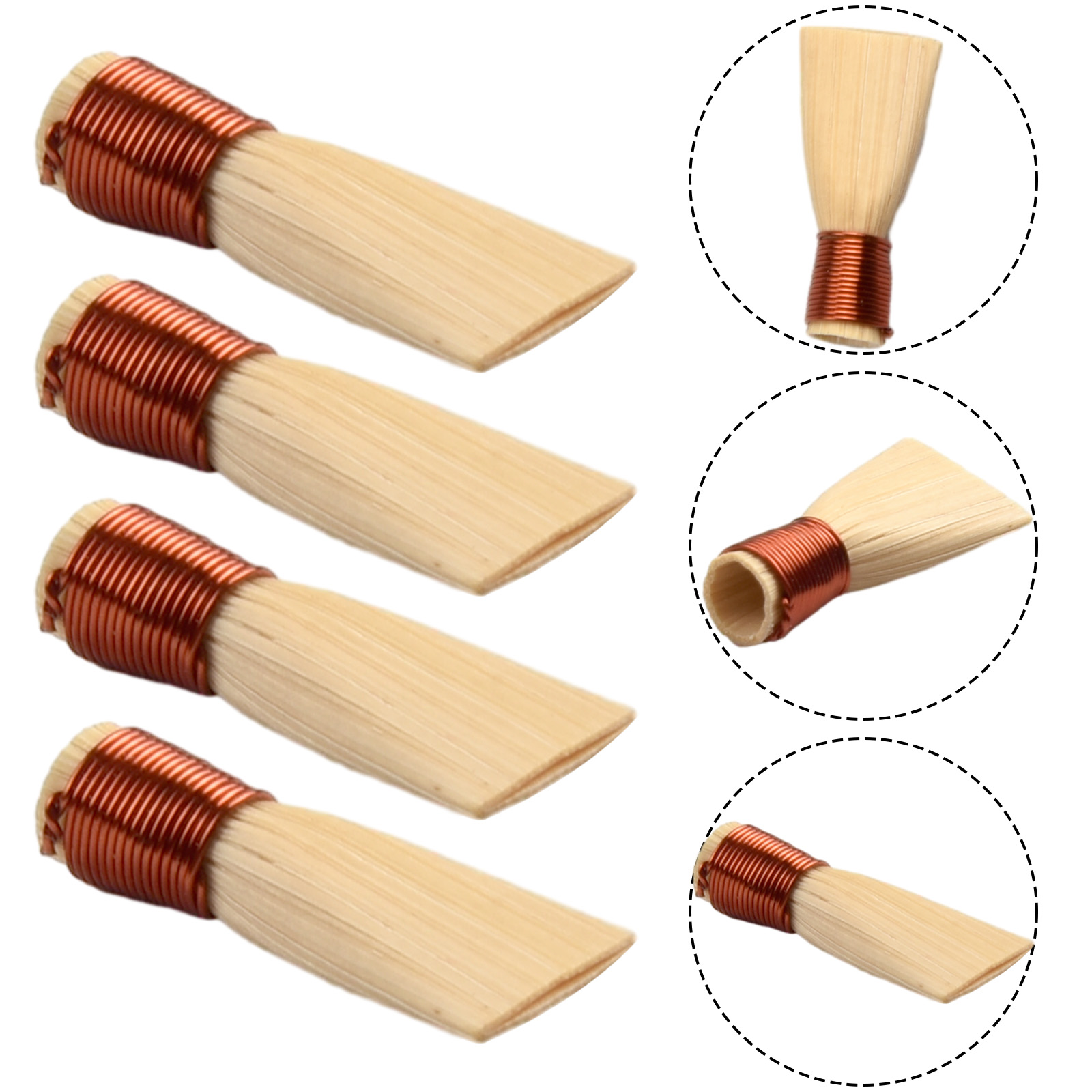 中国の民族楽器用に作られたスオナリードホイッスル4個セット。 - Musical Instrument Reed のレビューと価格