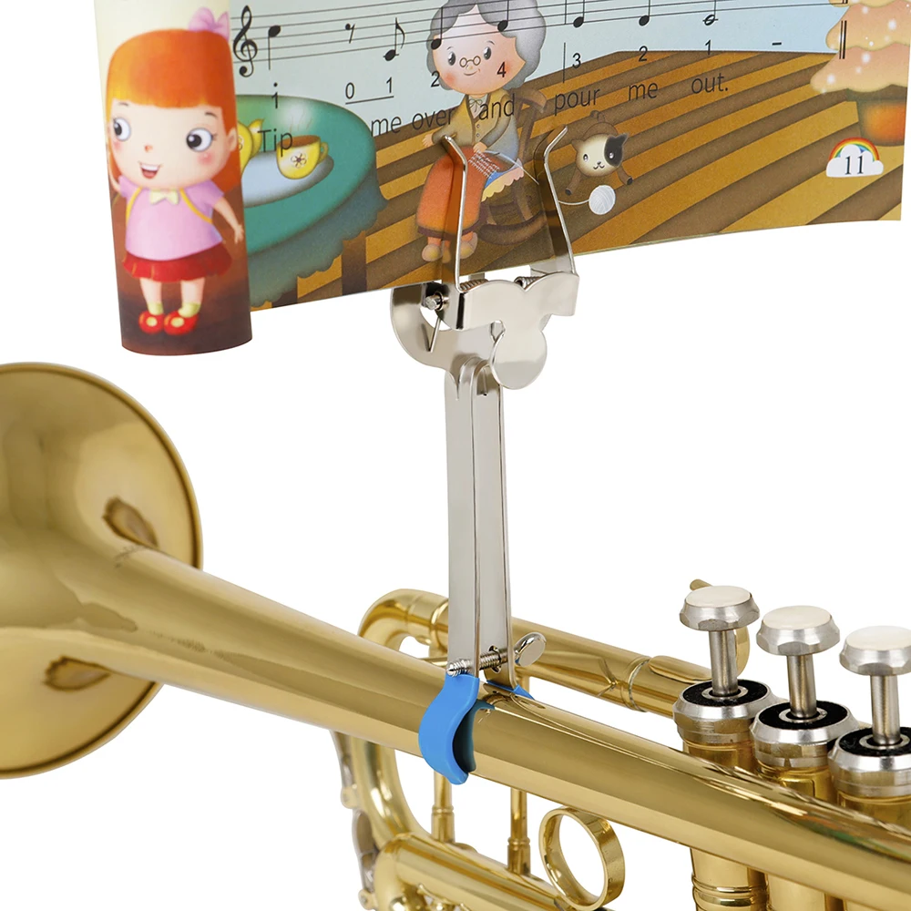 トランペット軽量譜面台トランペットトロンボーンマーチング譜面 - Musical Instrument Trombone のレビューと価格