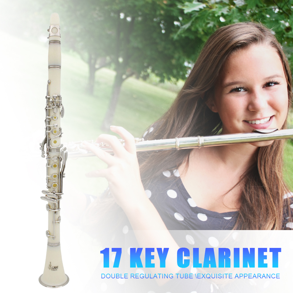 Bbクラリネット 17キー ケース付き プロ仕様クラリネット - Musical Instrument In Orchestra のレビューと価格