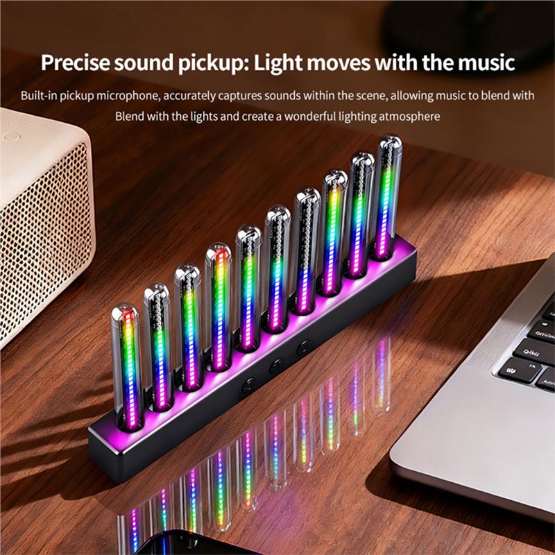 装飾ライト ピックアップライト カラフルな音楽リズムライト  - Musical Instrument Youtube のレビューと価格