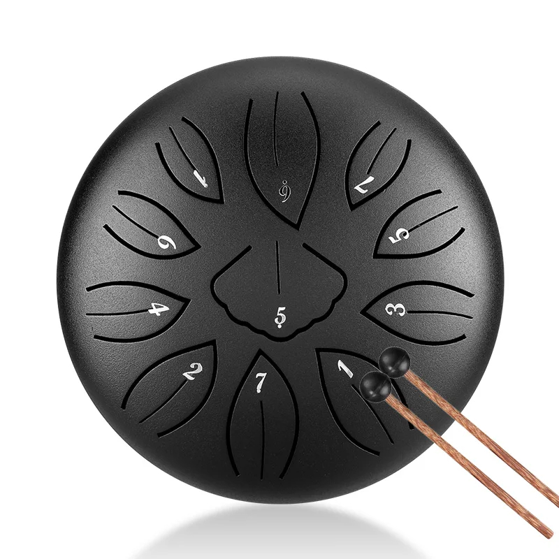 Hluru スチールタンドラム 6インチ 11音 C5キー  - Musical Instrument Handpan のレビューと価格