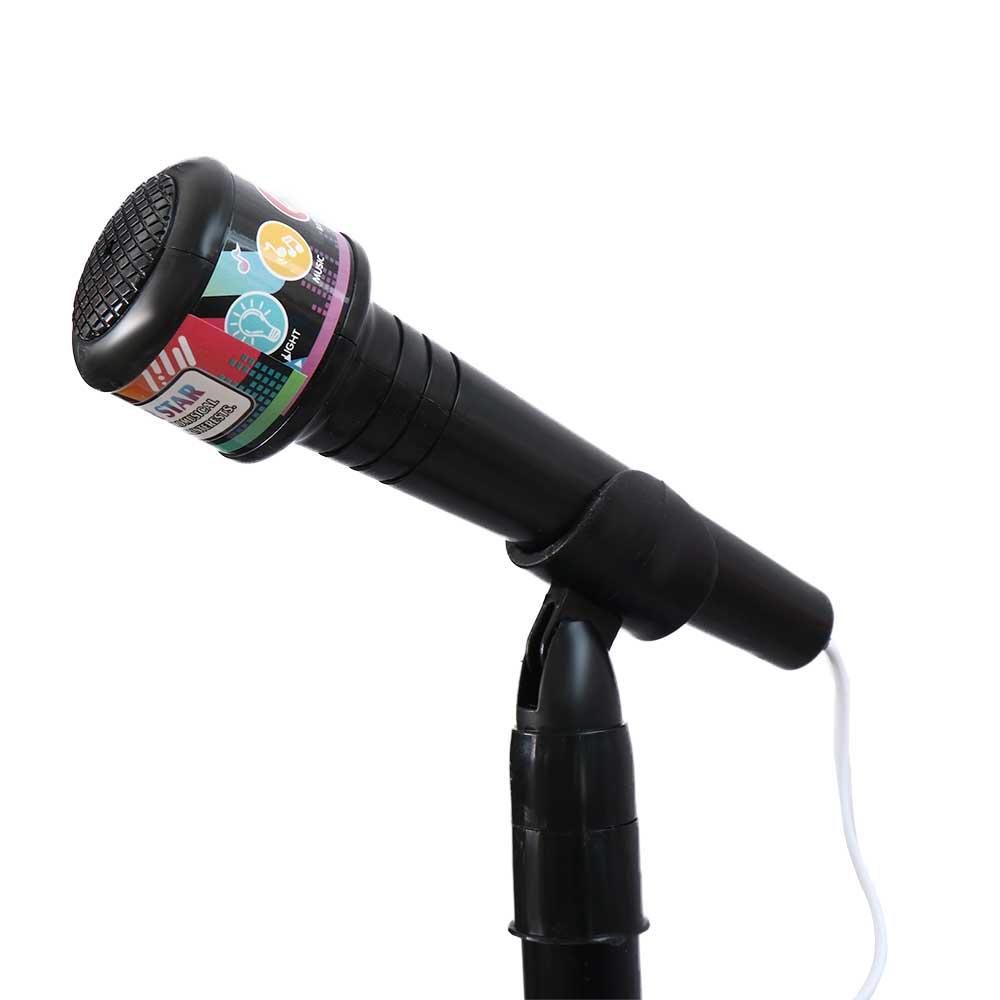 スタンド付き教育用カラオケ LEDライトマイク 歌唱マイク  - Song With Musical Instrument のレビューと価格