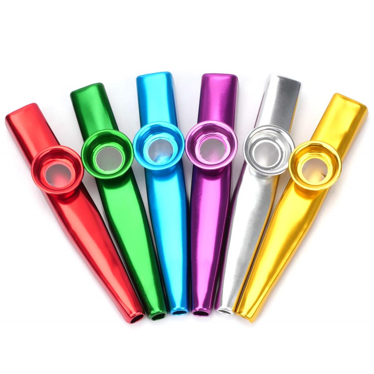Kazooシルバーアルミニウム合金、膜溝付きダイヤフラムka - Musical Instrument Flute のレビューと価格