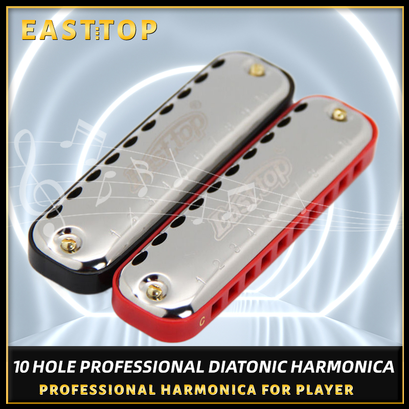 Easttopハーモニカbluescdiatonicハーモニ - Musical Instrument Reed のレビューと価格