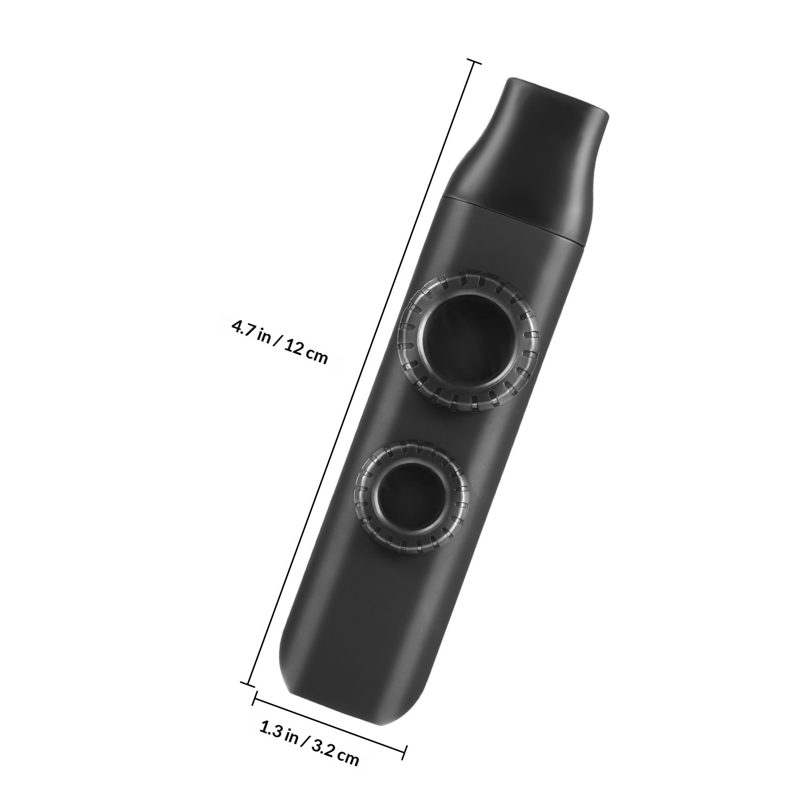 ダブルフルートホールカズー楽器、パーティー、音楽療法、ギター - Musical Instrument Flute のレビューと価格