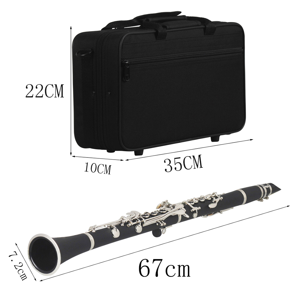 プロの木工ツールボックス,17キー,ベーキングライト木製器具 - Musical Instrument Reed のレビューと価格