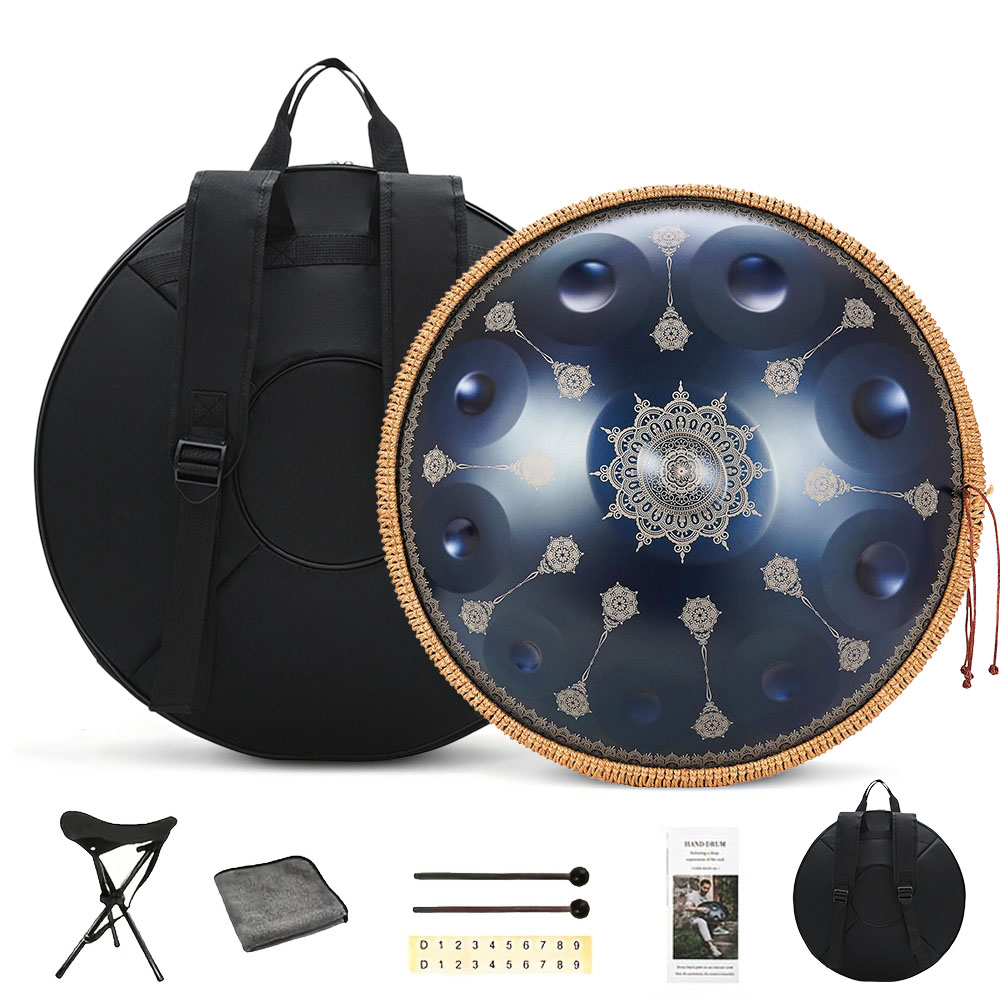 10音ハンドパン・ドラム 22インチ彫刻模様入りハンドパン・ - Musical Instrument Handpan のレビューと価格