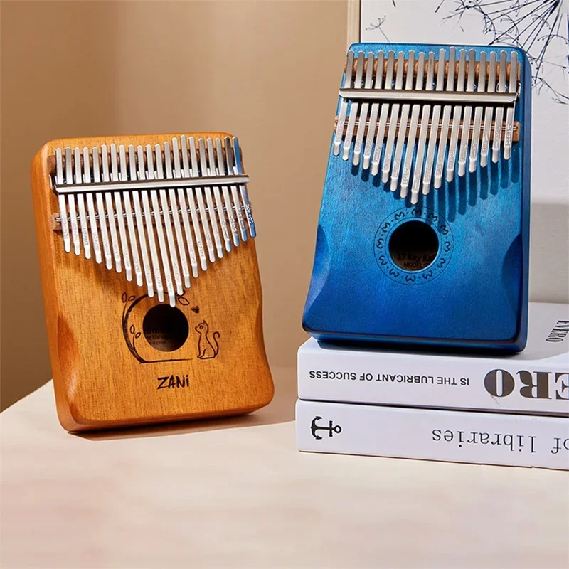 Kalimba-無垢材のベニヤキーボード付きサムピアノ,指ピ - Musical Instrument Of Keyboard のレビューと価格