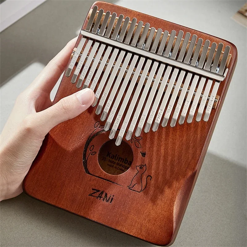 Kalimba-無垢材のベニヤキーボード付きサムピアノ,指ピ - Musical Instrument Of Keyboard のレビューと価格