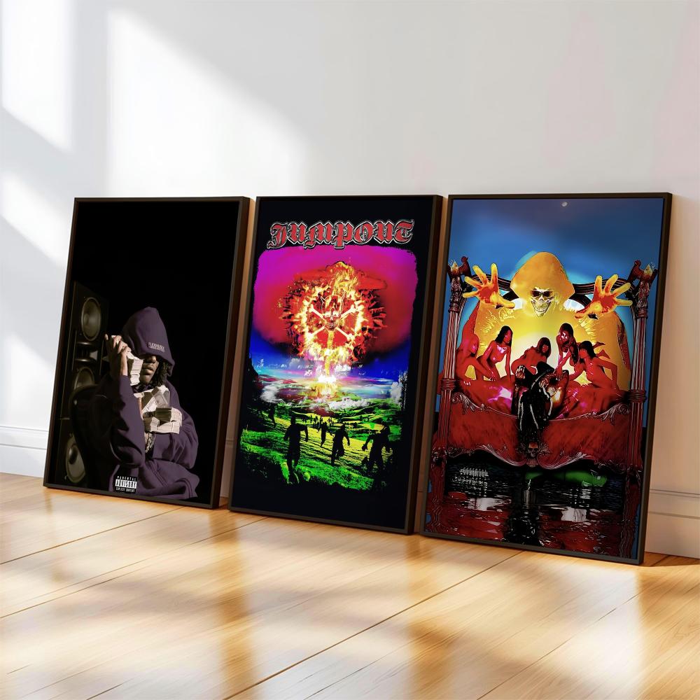 O-OsamaSon ジャンプアウトポスター音楽アルバムカバ - Musical Instrument Painting のレビューと価格