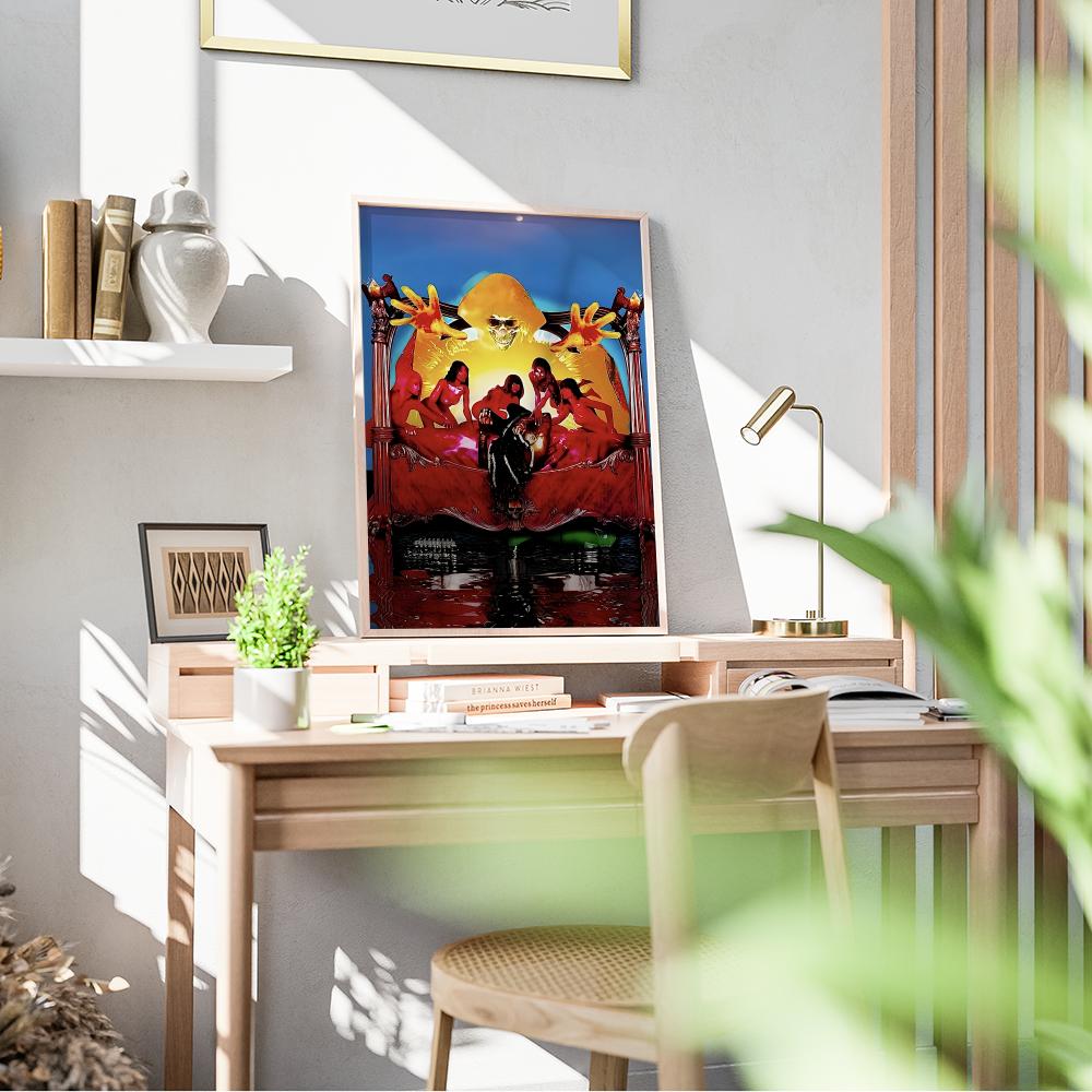 O-OsamaSon ジャンプアウトポスター音楽アルバムカバ - Musical Instrument Painting のレビューと価格