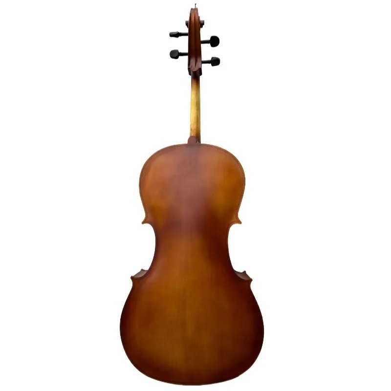 4/4 マットナチュラルカラー バスウッドパネル チェロ バ - Musical Instrument In Orchestra のレビューと価格