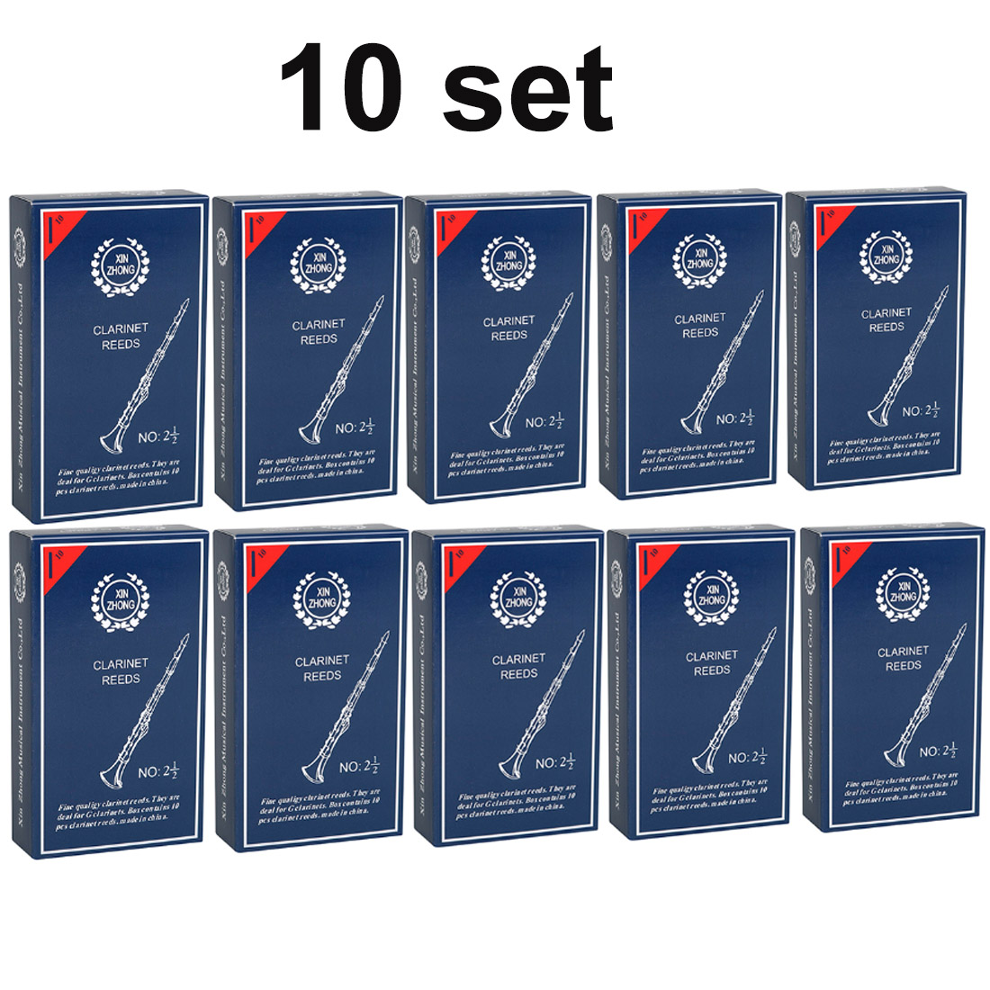 10/20 セット 2.5 ソプラノ/アルト/テナー/クラリ - Musical Instrument Reed のレビューと価格