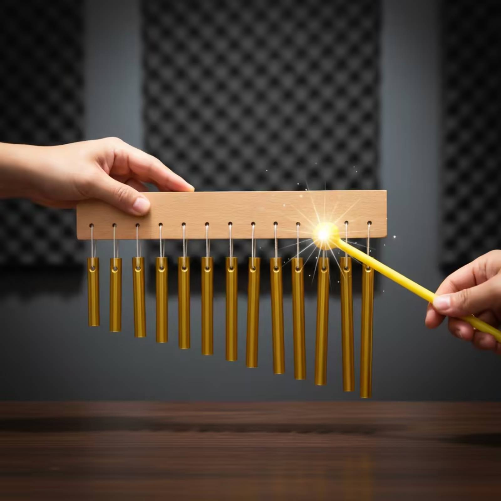 バー・チャイムス クリスプ・チャイム ウィンドチャイム スト - Musical Instrument Chimes のレビューと価格
