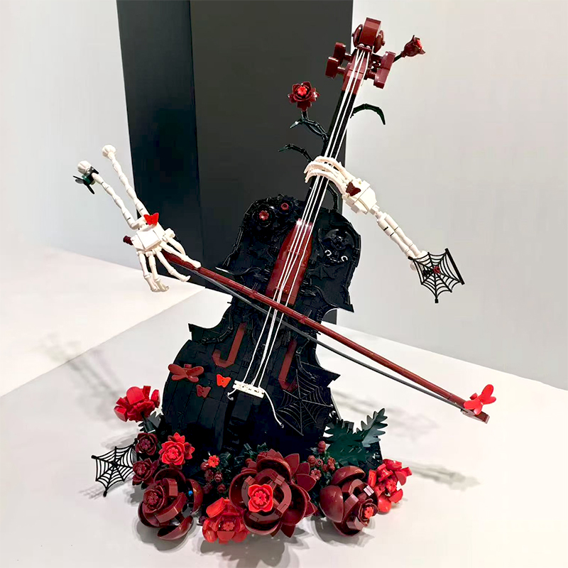 クリエイティブアーティストスカルレッドローズバイオリンビルデ - Musical Instrument Manufacturers のレビューと価格