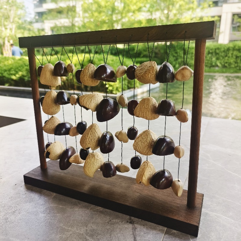 フルーツシェル風鈴瞑想ベルヨガリラックスサウンドヒーリングチ - Musical Instrument Chimes のレビューと価格