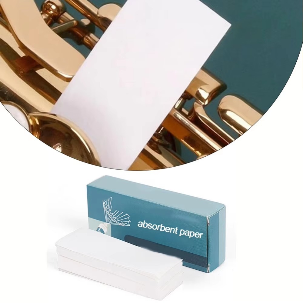100 個サックスパッド吸収紙木管楽器クリーニングケア紙フル - Musical Instrument Bazooka のレビューと価格