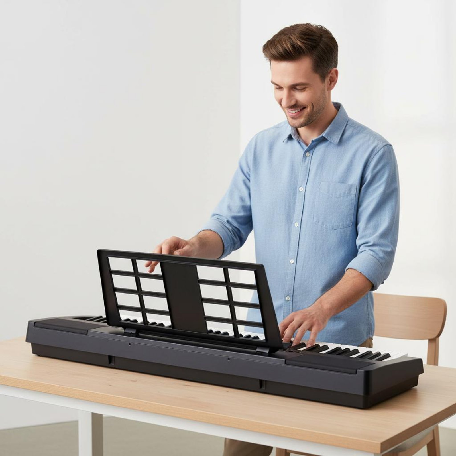 電子キーボード譜面台ユニバーサルデザインキーボード譜面台楽器 - Musical Instrument Of Keyboard のレビューと価格