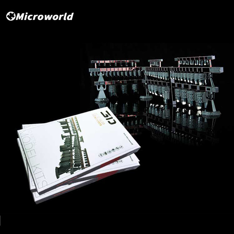 Microworld-3Dメタルパズル伝統的な中国の鐘、チャ - Musical Instrument Chimes のレビューと価格