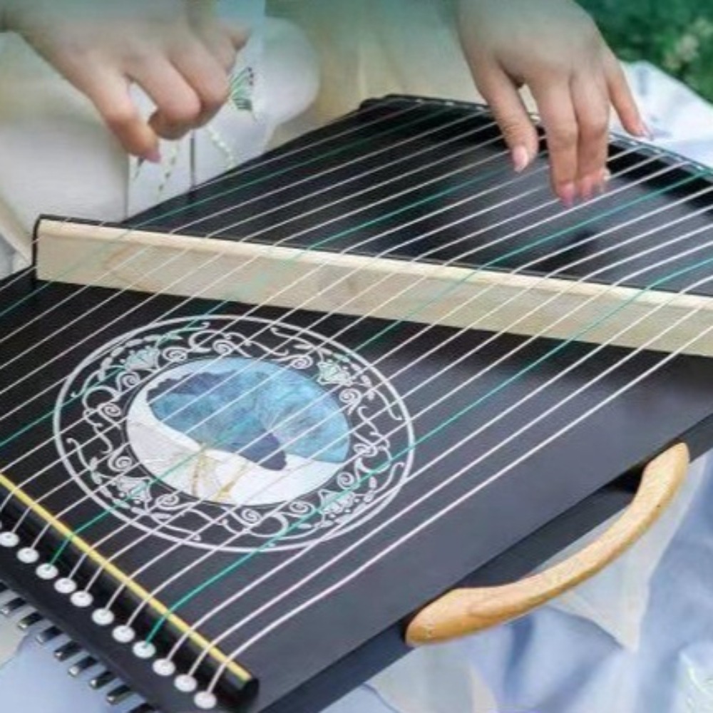 木製 21 弦ミニ Guzheng プロの指テクニックトレー - Musical Instrument Oud のレビューと価格