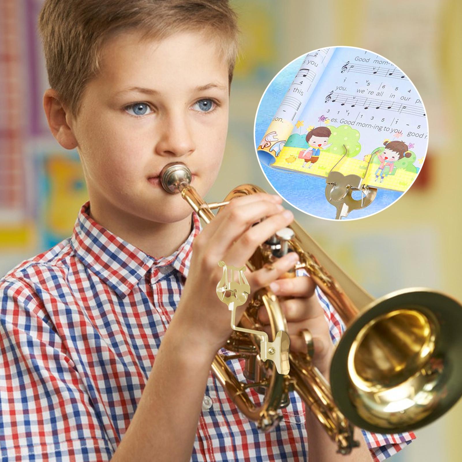 トロンボーンリヤークリップトロンボーン楽譜ホルダーパフォーマ - Musical Instrument Trombone のレビューと価格