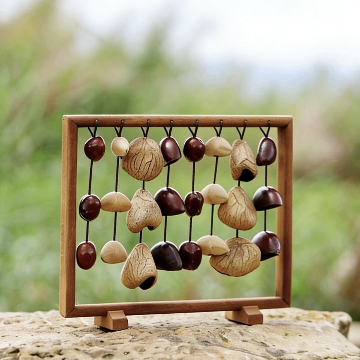 ナッツシェル風鈴瞑想サウンドヒーリングマインドフルネスヨガベ - Musical Instrument Chimes のレビューと価格