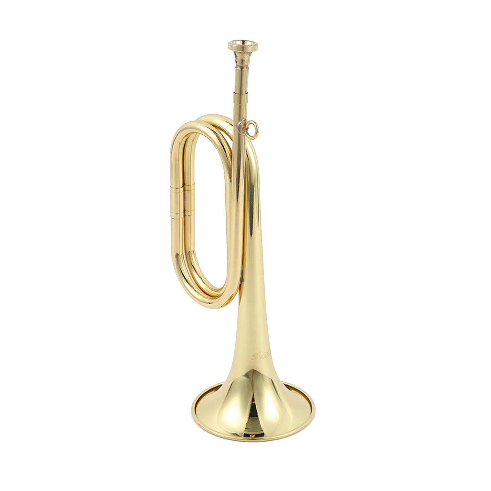 ミニ金管楽器トランペットマウスピース金管楽器ゴールデン仕上げ - Musical Instrument In Orchestra のレビューと価格