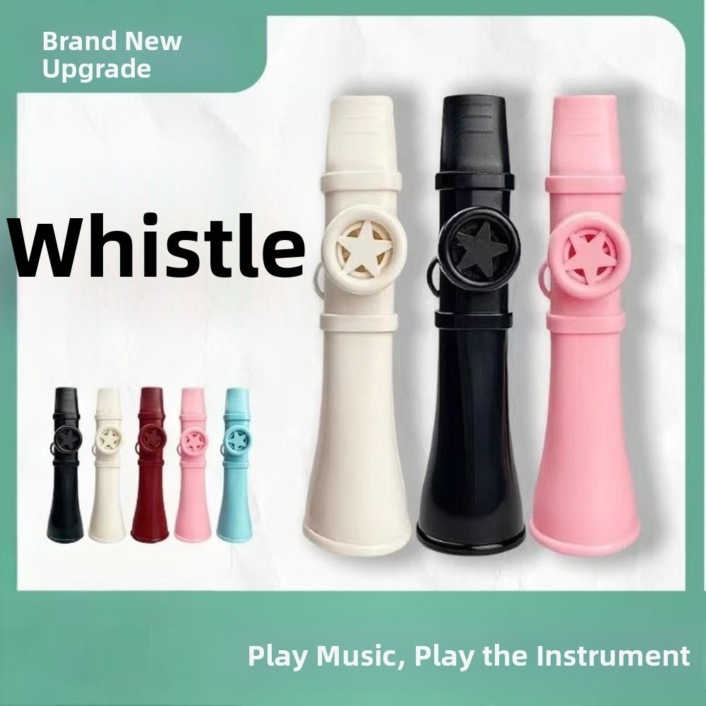 フルート型カズー楽器 簡単に学べる取り外し可能なカラーフルー - Musical Instrument Flute のレビューと価格